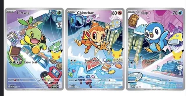 I pulled these 3 cards, 4 times